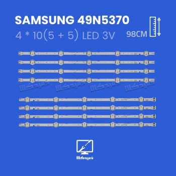 بک لایت تلویزیون سامسونگ مدل 49N5370