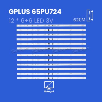 بک لایت تلویزیون جی پلاس مدل 65PU724