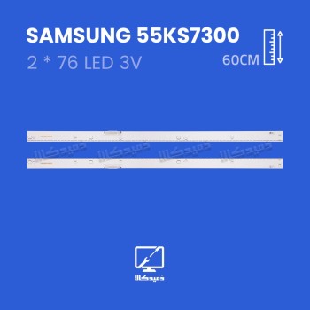بک لایت تلویزیون سامسونگ مدل 55KS7300