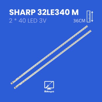 بکلایت تلویزیون شارپ مدل 32LE340M