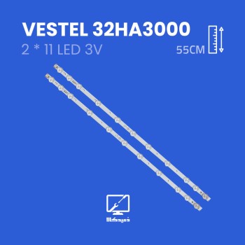 بکلایت تلویزیون  وستل مدل 32HA3000T