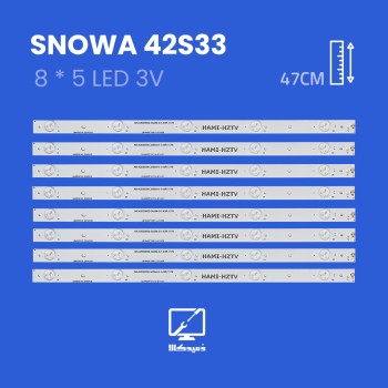 بکلایت تلویزیون اسنوا مدل 42S33