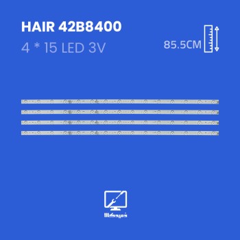 بک لایت تلویزیون هایر مدل 42B8400