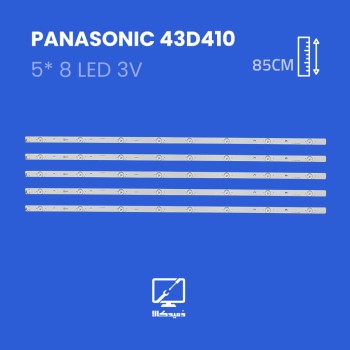 بکلایت تلویزیون پاناسونیک مدل 43D410