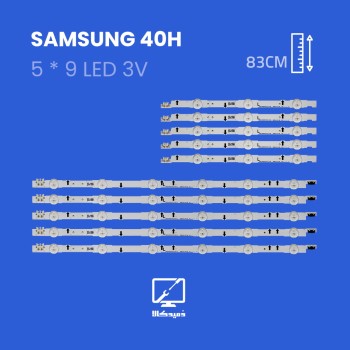 بک لایت تلویزیون مدل 40H سامسونگ