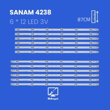 بکلایت تلویزیون صنام مدل 4238