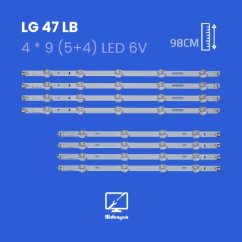 بک لایت تلویزیون ال جی مدل 47LB