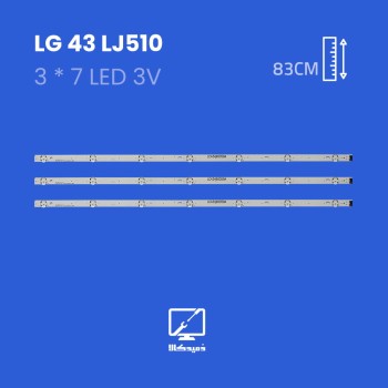 بکلایت تلویزیون الجی مدل 43LJ510