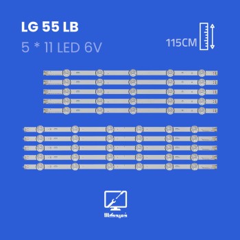 بک لایت تلویزیون ال جی مدل مدل 55LB