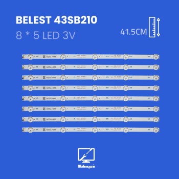 بکلایت تلویزیون بلست مدل 43SB210