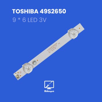 بکلایت تلویزیون توشیبا مدل 49S2650