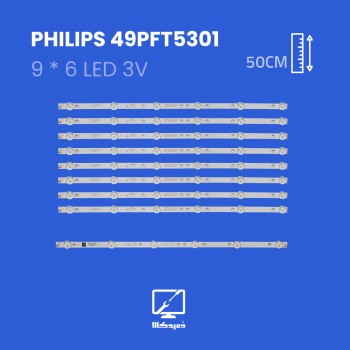 بکلایت تلویزیون فیلیپس مدل 49PFT5301
