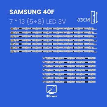 بک لایت تلویزیون سامسونگ مدل 40F