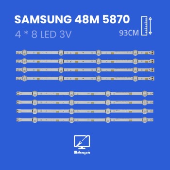 بک لایت تلویزیون سامسونگ مدل 48M5870