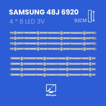 بک لایت تلویزیون سامسونگ مدل 48J6920