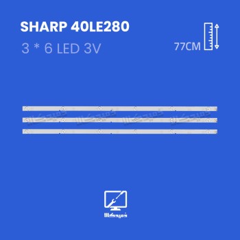 بکلایت تلویزیون شارپ مدل 40LE280