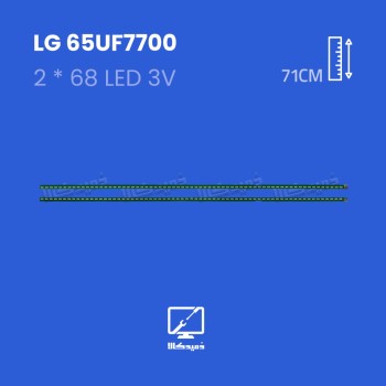 بکلایت تلویزیون الجی مدل 65UF7700