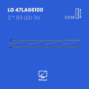 بکلایت تلویزیون ال جی مدل 47LA66100
