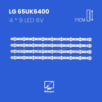 بکلایت تلویزیون ال جی مدل 65UK6400