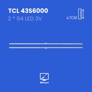 بکلایت  تلویزیون تی سی ال مدل 43S6000