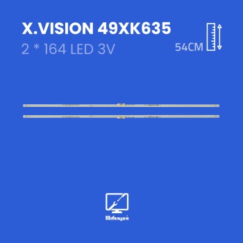 بکلایت تلویزیون ایکس ویژن  مدل 49XK635