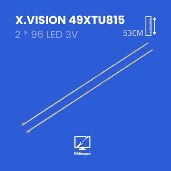 بکلایت تلویزیون ایکس ویژن  مدل 49XTU815
