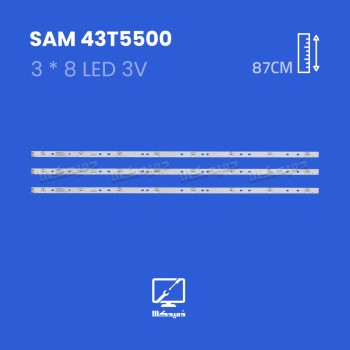 بک لایت تلویزیون سام مدل 43T5500-43T5550