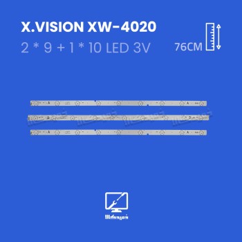 بکلایت تلویزیون ایکس ویژن مدل XW4020