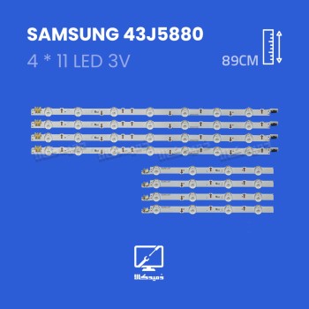 بک لایت تلویزیون سامسونگ مدل 43J 11 LED