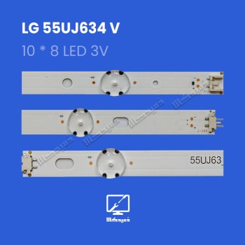 بک لایت  ال جی مدل 55UJ اورجینال