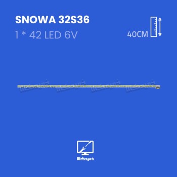 بکلایت تلویزیون اسنوا مدل 32S36