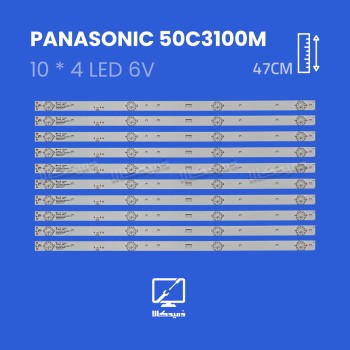 بک لایت تلویزیون پاناسونیک مدل 50C3100M