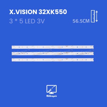 بک لایت تلویزیون ایکس ویژن مدل 32XK550