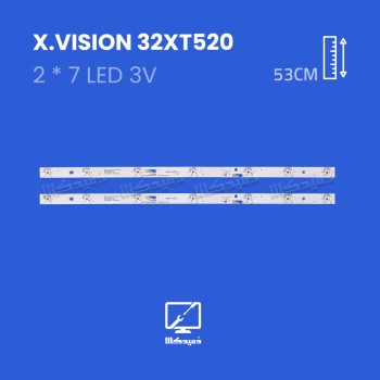 بک لایت تلویزیون ایکس ویژن مدل 32XT520