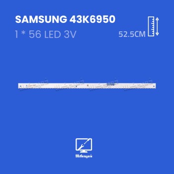 بک لایت تلویزیون سامسونگ مدل 43K6950