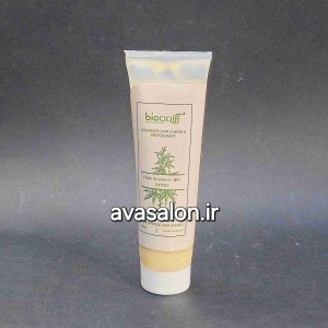 اسکراب نمکی بیوکف Biocoiff 100ml | لایه‌بردار پوست سر، پاکسازی عمیق و کنترل چربی مو