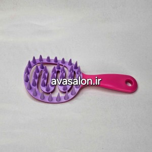 برس اسکالپ پوست سر سیلیکونی | ماساژور کف سر، پاک‌کننده و تقویت‌کننده رشد مو