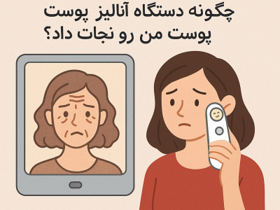 داستان یک مشتری: چگونه دستگاه آنالیز پوست، پوست من رو نجات داد؟ (مطلب)