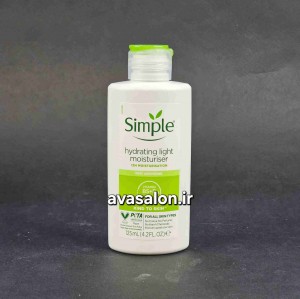 کرم آبرسان لایت سیمپل (Simple Light Hydrating Moisturiser) | سبک، بدون چربی و مناسب پوست چرب و مختلط