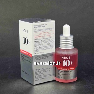 سرم نیاسینامید آنوا 10% + TXA | ضد لک و کوچک‌کننده منافذ پوست