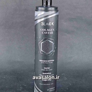 کراتین کلاژن خاویار بلک (Collagen Caviar Black Keratin) – صافی، احیا و بازسازی عمقی موهای آسیب‌دیده