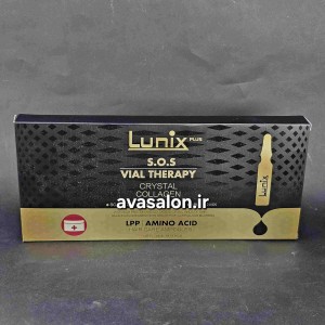 ویال SOS لونیکس (Lunix SOS Vial) – سرم ترمیم فوری و احیای عمقی موهای آسیب‌دیده