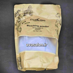پودر دکلره مکس کر (Max Care Bleaching Powder) – پودر روشن‌کننده و دکلره حرفه‌ای مو برای پایه بالا