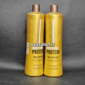 پروتئین مو کاکائو کادیوو برزیلی 1000 میلی‌لیتر (Cadiveu Cacau Protein) | احیاکننده، صافی و ترمیم عمیق موهای آسیب‌دیده