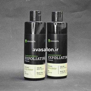 شوینده لایه‌بردار اسکالپ نووسلیکس S2 (Exfoliating Cleanser) – پاکسازی عمقی و حذف سلول‌های مرده پوست سر