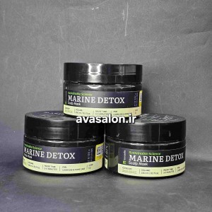 ماسک پودری دتوکس جلبک اسکالپ نووسلیکس D2 (Marine Detox) – سم‌زدا و پاکسازی‌کننده پوست سر 250 میل