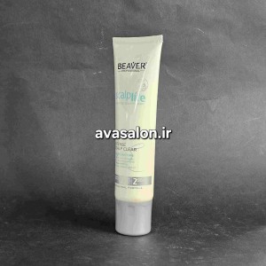 اسکراب پاک‌کننده عمیق پوست سر بیور پروفشنال | لایه‌بردار کف سر، کنترل چربی و رفع آلودگی مو و پوست سر