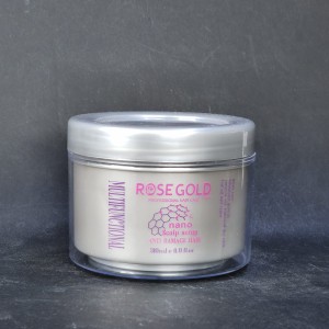 اسکراب پوست سر رزگلد ROSEGOLD Nano Scalp Scrub حجم 310 میل | سم‌زدایی، کنترل چربی و تقویت رشد مو
