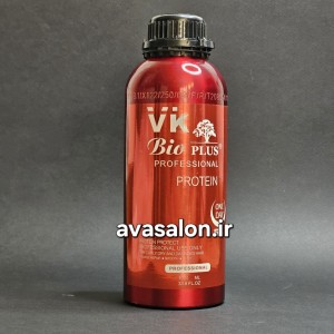 پروتئین مو وی‌کی بیو پلاس VK Bio Plus 1000ml | ترمیم‌کننده، صافی و احیای موهای آسیب‌دیده و وز