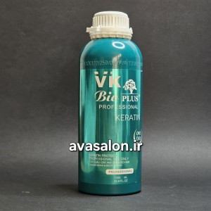کراتین مو وی‌کی بیو پلاس VK BioPlus | صافی قوی، احیاکننده و ضد وز موهای فر و آسیب‌دیده